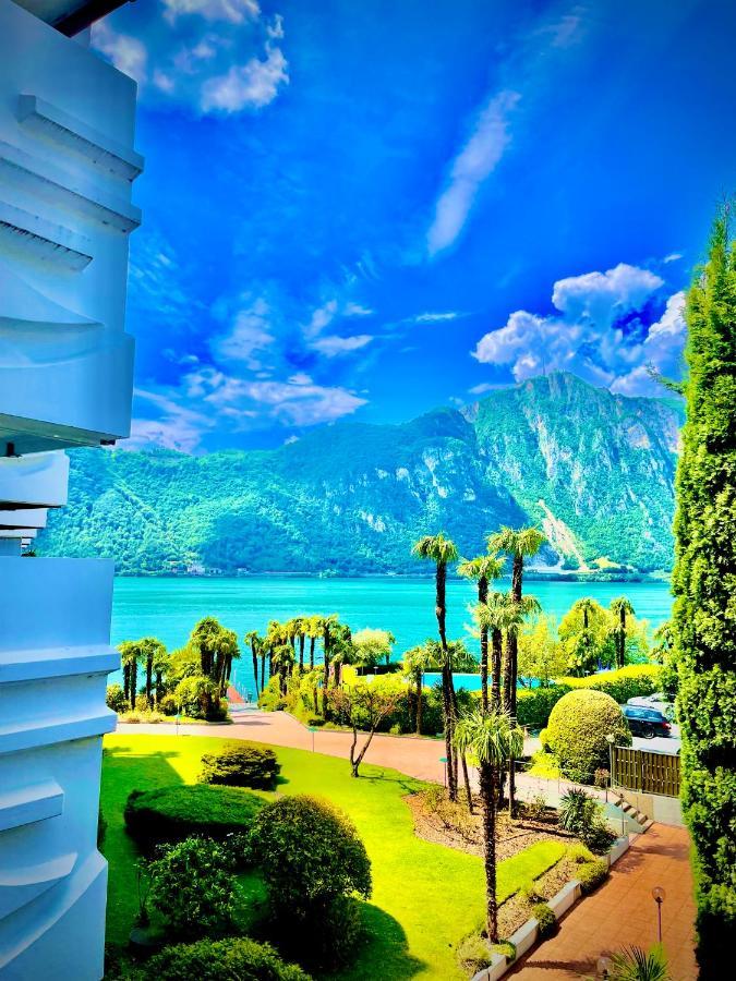 Lake Apartment 4 Bissone Kültér fotó