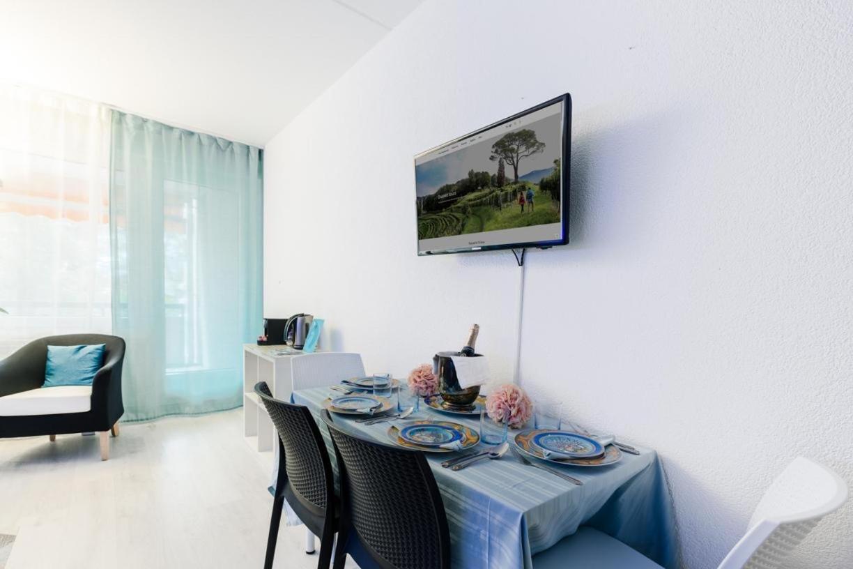 Lake Apartment 4 Bissone Kültér fotó
